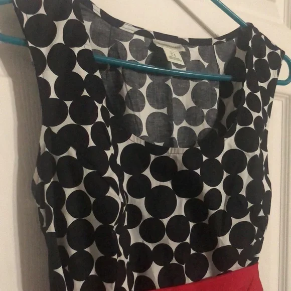 Motherhood maternity ladies dotted dress. - Picture 4 of 14